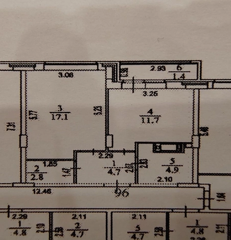 . Вариант № 7213804, 20, площадь - 41.2 квм, цена 12300000 рублей