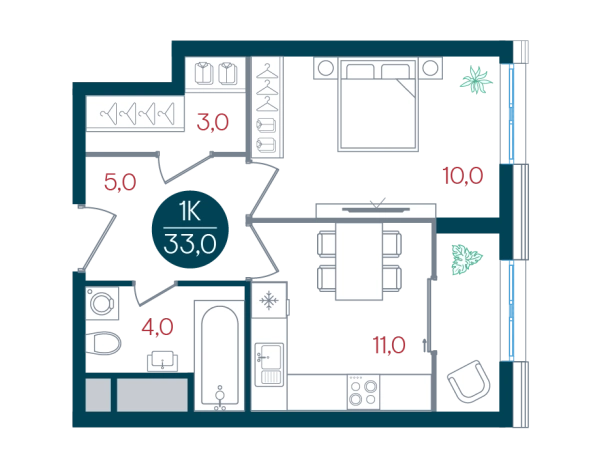 Купить квартиру в новостройках в районе Царицыно в Москве. Вариант № 8947592, 0, площадь -  квм, цена 12727361 рублей