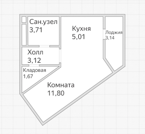 Купить квартиру на улице проспект Александра Суворова в Симферополе. Вариант № 44831, 12, площадь - квм, цена 6390000.0000 рублей
