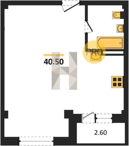 Купить однокомнатную квартиру в Приморском крае. Вариант № 72978, 0, площадь -  квм, цена 4252500 рублей