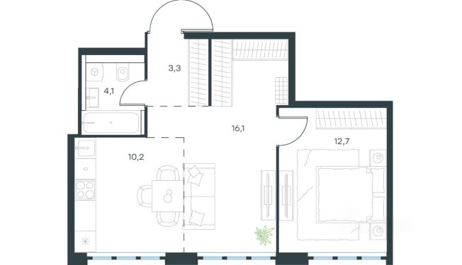 Купить квартиру в Москве. Вариант № 9884231, 0, площадь -  квм, цена 21000000 рублей
