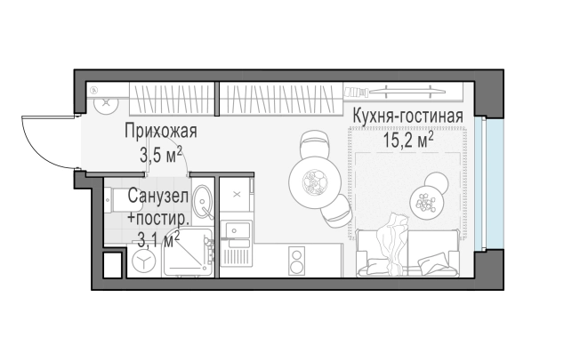 Купить квартиру в ЖК Белый Grad в Мытищах. Вариант № 166822, 0, площадь -  квм, цена 6160000 рублей