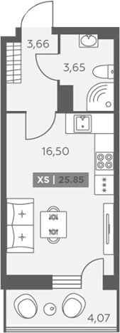 Купить квартиру в ЖК Аквилон RekaPark в Ленинградской области. Вариант № 6217408, 0, площадь -  квм, цена 4792126 рублей