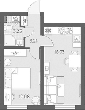 Купить двухкомнатную квартиру в новостройках у метро Автово в Санкт-Петербурге. Вариант № 6889210, 0, площадь -  квм, цена 9380779 рублей