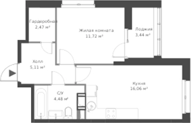 Купить двухкомнатную квартиру на улице Мира в Сертолове. Вариант № 6057593, 0, площадь - квм, цена 6734103 рублей