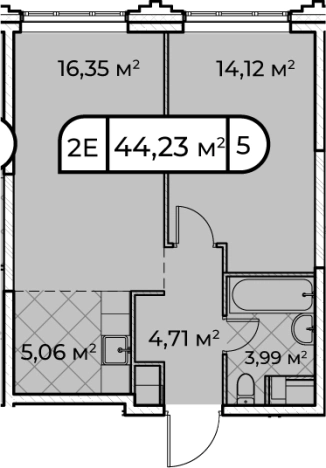 Купить двухкомнатную квартиру в новостройках в ЖК West Garden в Москве. Вариант № 65883, 0, площадь -  квм, цена 26990000 рублей