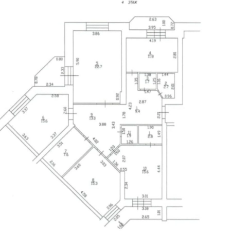 Купить квартиру в Смоленске. Вариант № 9168038, 2, площадь -  квм, цена 19300000 рублей