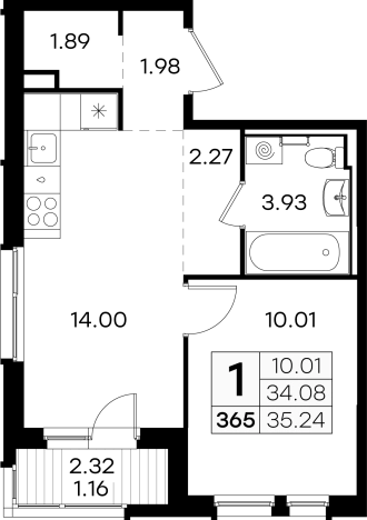 Купить квартиру в ЖК GloraX Новинки в Нижегородской области. Вариант № 137919, 0, площадь -  квм, цена 5059999 рублей