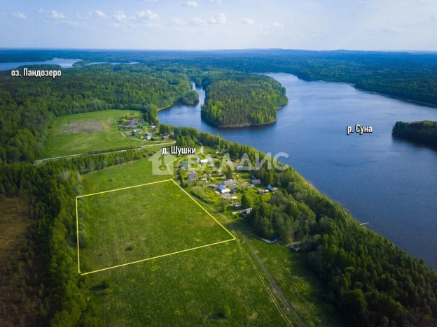 Купить земельный участок в Республике Карелия. Вариант № 10702, 0, площадь -  квм, цена 990000 рублей