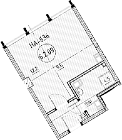 Купить Студию у метро Московские ворота в Санкт-Петербурге. Вариант № 9148782, 0, площадь -  квм, цена 11402395 рублей