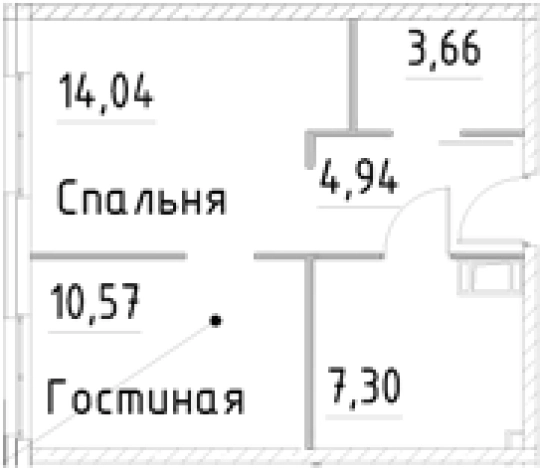 Купить однокомнатную квартиру в новостройках у метро Крестовский остров в Санкт-Петербурге. Вариант № 7596828, 0, площадь -  квм, цена 7593723 рублей