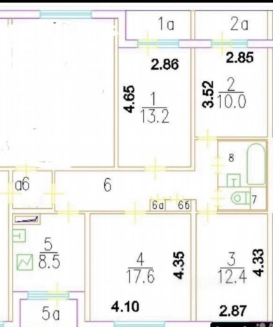 Купить квартиру в Москве. Вариант № 10020577, 11, площадь -  квм, цена 28500000 рублей