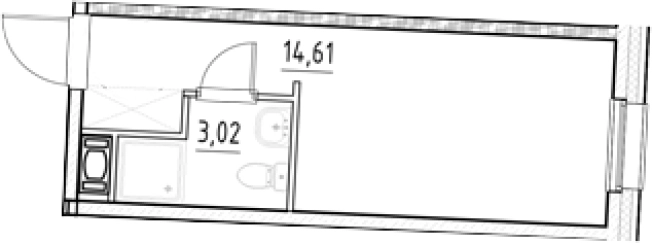 Купить Студию в новостройках в ЖК Nigilist в Санкт-Петербурге. Вариант № 5558311, 0, площадь -  квм, цена 5350793 рублей