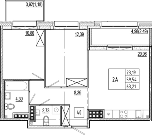 Купить трехкомнатную квартиру в новостройках в ЖК Ranta Residence в Санкт-Петербурге. Вариант № 6052675, 0, площадь -  квм, цена 28444500 рублей