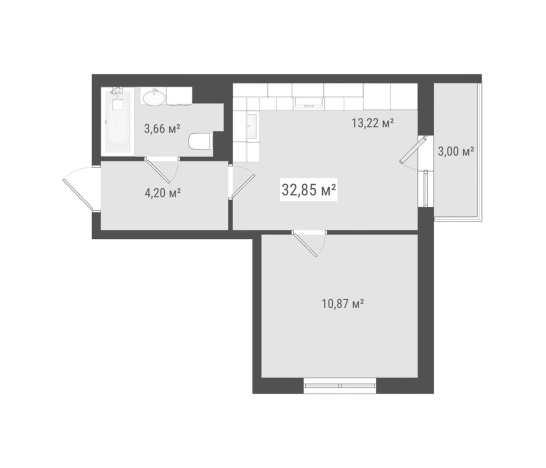 Купить квартиру на улице Петровский бульвар в Ленинградской области. Вариант № 9142296, 0, площадь - квм, цена 6586736 рублей