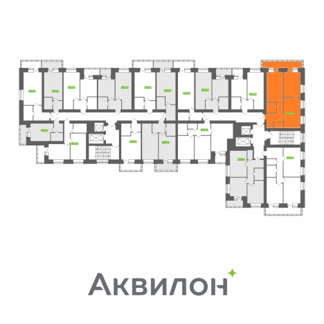 . Вариант № 40537, 1, площадь - 64.25 квм, цена 11515892 рублей