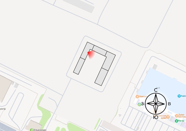 Купить двухкомнатную квартиру в ЖК Glorax Октябрьский в Владимире. Вариант № 133914, 1, площадь -  квм, цена 5763293 рублей