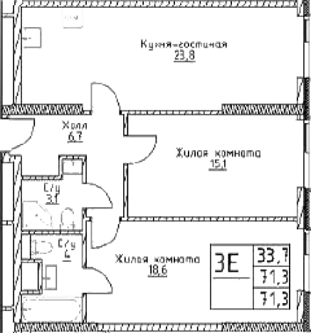 Купить трехкомнатную квартиру в новостройках в ЖК Nametkin Tower в Москве. Вариант № 10306395, 0, площадь -  квм, цена 26288310 рублей