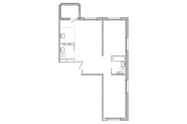 Купить двухкомнатную квартиру в новостройках в Приморском крае. Вариант № 4119726, 0, площадь -  квм, цена 14238000 рублей