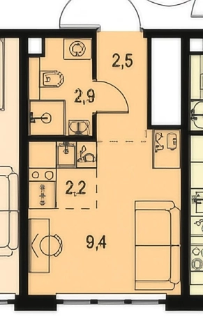 Купить квартиру в Москве. Вариант № 9819740, 0, площадь -  квм, цена 10000000 рублей