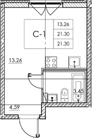 Купить квартиру в ЖК Стороны Света 2 в Ленинградской области. Вариант № 7790597, 0, площадь -  квм, цена 3599700 рублей