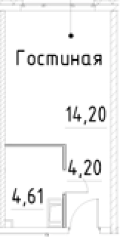 Купить Студию в новостройках на улице проспект Большевиков в Санкт-Петербурге. Вариант № 9327812, 0, площадь -  квм, цена 4975271 рублей