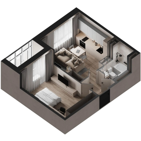 Купить однокомнатную квартиру на вторичке на улице Берёзовая в Приморском крае. Вариант № 6059142, 1, площадь -  квм, цена 8100000 рублей