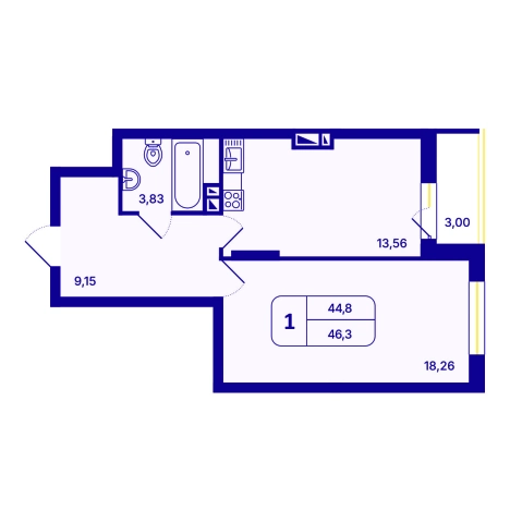 Купить квартиру в районе Кировский в Новосибирске. Вариант № 10056566, 0, площадь -  квм, цена 7100000 рублей