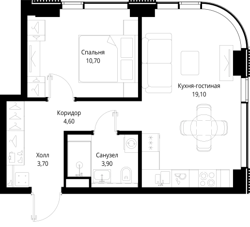 Купить квартиру в районе Покровское-Стрешнево в Москве. Вариант № 140251, 0, площадь -  квм, цена 23994600 рублей