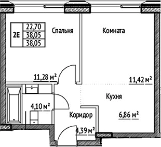 Купить двухкомнатную квартиру в новостройках в районе Марфино в Москве. Вариант № 184523, 0, площадь - квм, цена 17602200 рублей