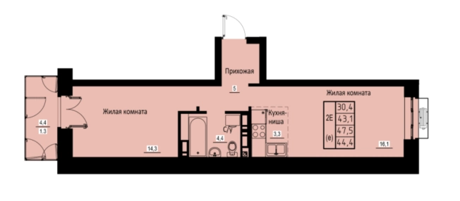 Купить двухкомнатную квартиру в Микрорайоне 111-й, Улан-Удэ в Улан-Удэ. Вариант № 159763, 0, площадь -  квм, цена 6926400 рублей