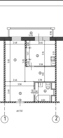 Купить однокомнатную квартиру на улице Строительный проезд в Москве. Вариант № 10399811, 23, площадь -  квм, цена 7700000 рублей