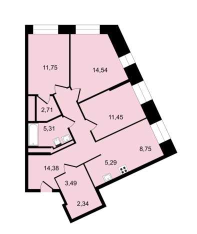 Купить квартиру в новостройках в Московской области. Вариант № 7513643, 0, площадь -  квм, цена 17500000 рублей