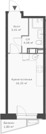 Купить квартиру в новостройках в ЖК Veren Nort Сертолово в Сертолове. Вариант № 6057578, 0, площадь -  квм, цена 4284629 рублей
