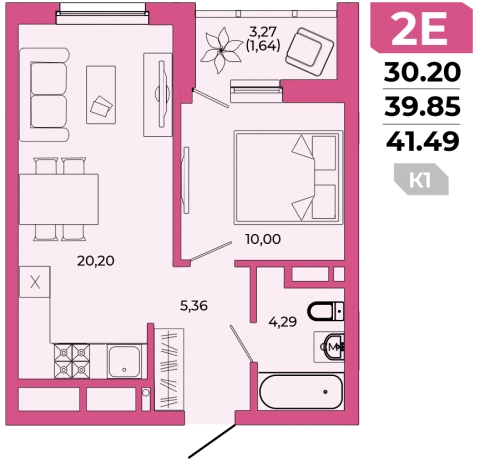 Купить двухкомнатную квартиру в новостройках в ЖК Жилой комплекс "Supernova" в Пензе. Вариант № 981487, 0, площадь -  квм, цена 6459993 рублей