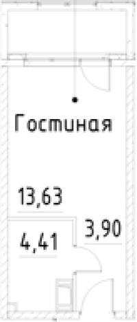 Купить Студию в новостройках на улице проспект Большевиков в Санкт-Петербурге. Вариант № 9327598, 0, площадь -  квм, цена 5019079 рублей