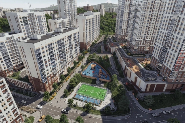 Купить однокомнатную квартиру на улице Слуцкого в Владивостоке. Вариант № 1619340, 6, площадь -  квм, цена 6849000 рублей