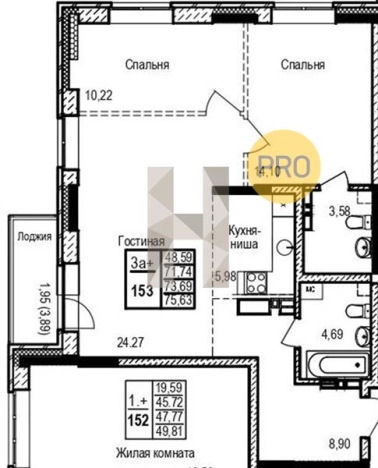 Купить двухкомнатную квартиру в новостройках в ЖК Сказка в Ижевске. Вариант № 71667, 0, площадь -  квм, цена 5121600 рублей