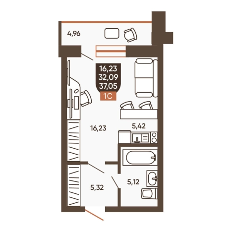 Купить квартиру в ЖК Ермак (Новосибирск) в Новосибирске. Вариант № 8881549, 0, площадь -  квм, цена 4673000 рублей