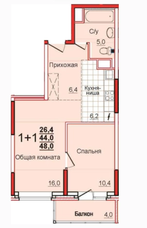 Купить квартиру в новостройках на улице Аркадия Шипунова в Тульской области. Вариант № 78304, 0, площадь -  квм, цена 5051400 рублей