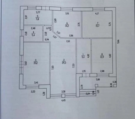 . Вариант № 2932350, 13, площадь - 118.2 квм, цена 9000000 рублей
