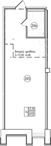 Купить Студию в ЖК Апарт-отель Фомин в Санкт-Петербурге. Вариант № 6230476, 0, площадь -  квм, цена 12340000 рублей