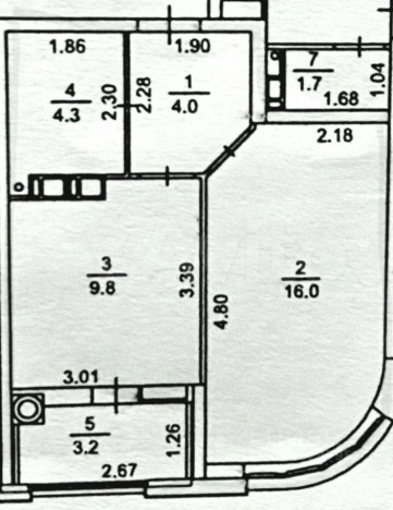Купить однокомнатную квартиру в районе Кировский в Ростове-на-Дону. Вариант № 1527702, 11, площадь -  квм, цена 7300000 рублей