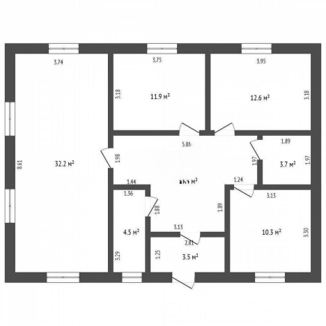 Купить дом в Москве. Вариант № 8851756, 4, площадь -  квм, цена 7300000 рублей