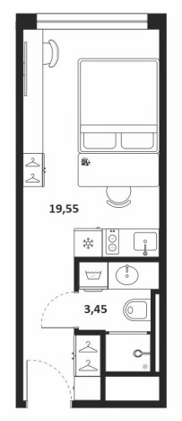 Купить Студию в ЖК SAAN в Санкт-Петербурге. Вариант № 9149175, 0, площадь -  квм, цена 8293120 рублей