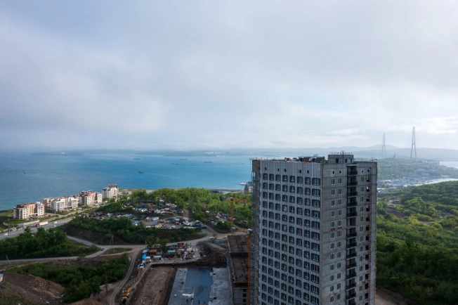 Купить двухкомнатную квартиру в ЖК Посейдония в Владивостоке. Вариант № 4137224, 4, площадь -  квм, цена 14595750 рублей