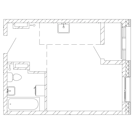 . Вариант № 4862545, 0, площадь - 28.61 квм, цена 6065320 рублей