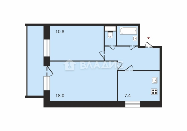 Купить квартиру в Владимире. Вариант № 10140062, 0, площадь -  квм, цена 3800000 рублей