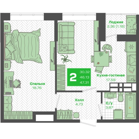 Купить двухкомнатную квартиру в Приморском крае. Вариант № 6058830, 0, площадь -  квм, цена 9300000 рублей