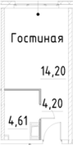 Купить Студию в новостройках на улице проспект Большевиков в Санкт-Петербурге. Вариант № 7596844, 0, площадь -  квм, цена 4975271 рублей